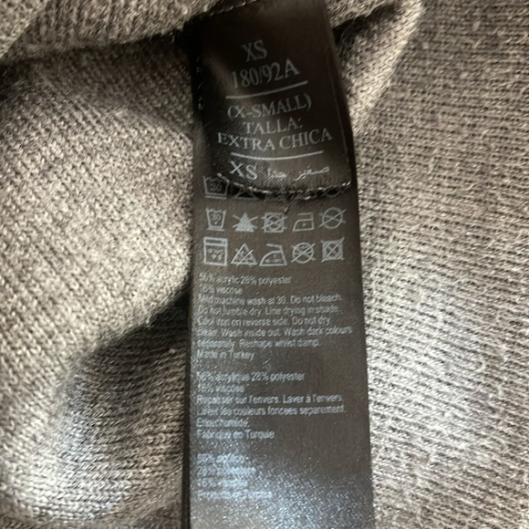 All Saints Raven Crew Grey Ramskull Sweatshirt- XS - Picture 3 of 6